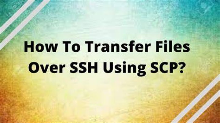 Can you upload files using SSH?