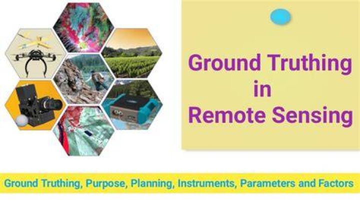 Does remote sensing require ground truthing?