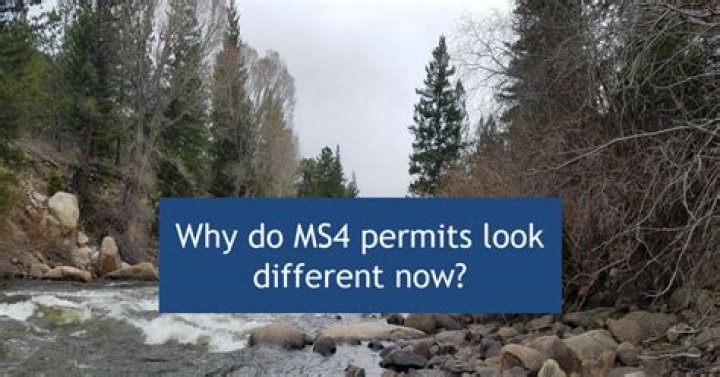 How do MS4 permits work?