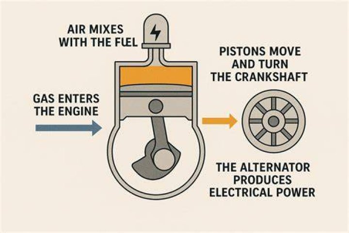 How does a gas generator work?
