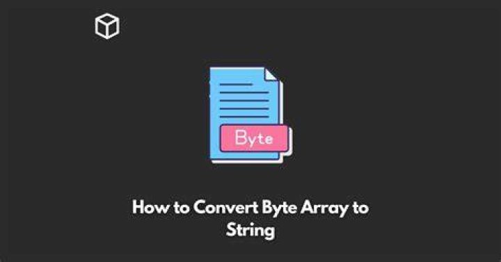 How to convert a byte array to string C#?