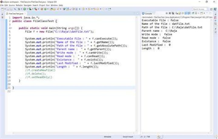 Is a file Java?