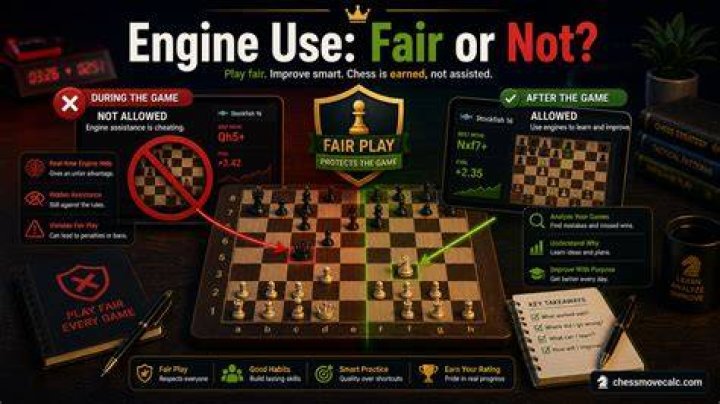 Is using a chess engine cheating?