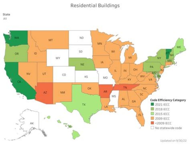 What building code does Washington state use?