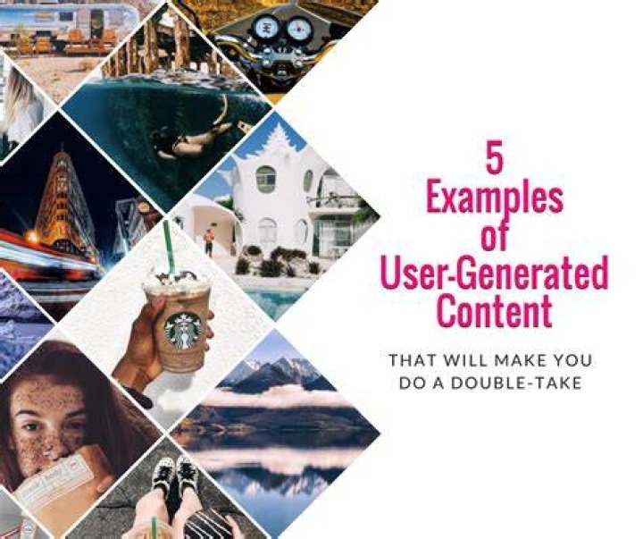 What is user-generated content examples?