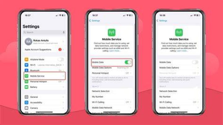 Why does mobile data turn off automatically?